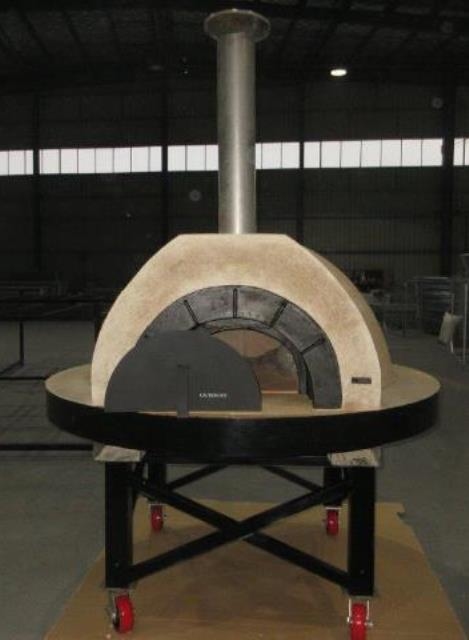 Amalfi Mediterranean oven AD120 op ronde basis