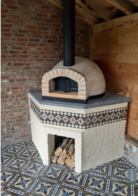 Amalfi Mediterraenean ofen AD70 REAL BRICK