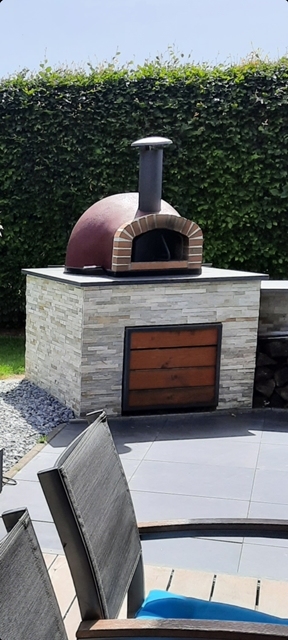 Amalfi Mediterraenean ofen AD70 REAL BRICK