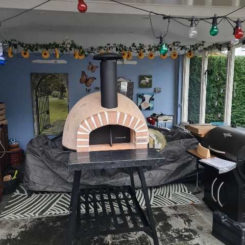Amalfi Mediterraenean ofen AD70 REAL BRICK