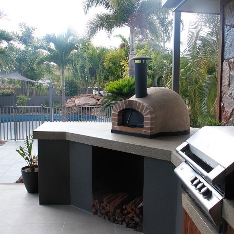 Amalfi Mediterraenean ofen AD70 REAL BRICK