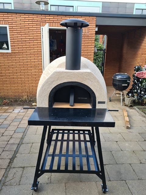 Amalfi Mediterranean portable Ofen AD60 Black Plain