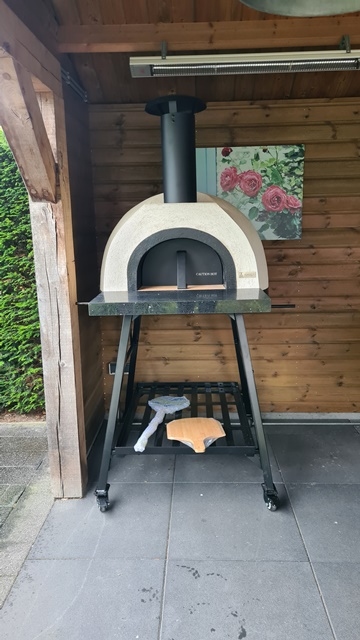 Amalfi Mediterranean portable Ofen AD60 Black Plain