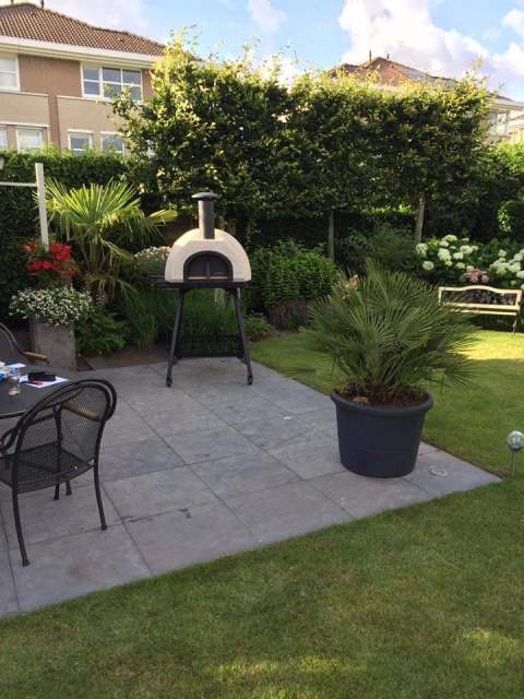 Amalfi Mediterranean portable Ofen AD60 Black Plain