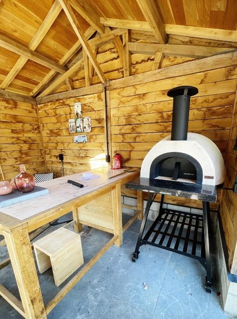 Amalfi Mediterranean portable Ofen AD60 Black Plain