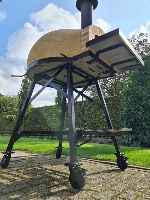 Amalfi Mediterranean portable Ofen AD60 Black Plain