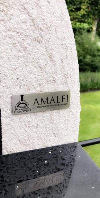 Amalfi Mediterranean portable Ofen AD60 Black Plain