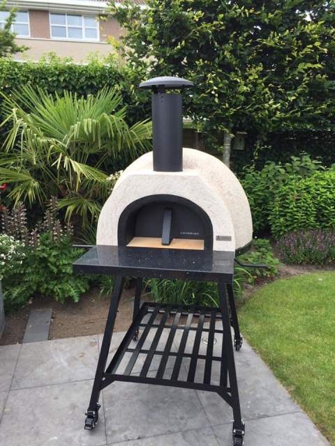 Amalfi Mediterranean portable Ofen AD60 Black Plain