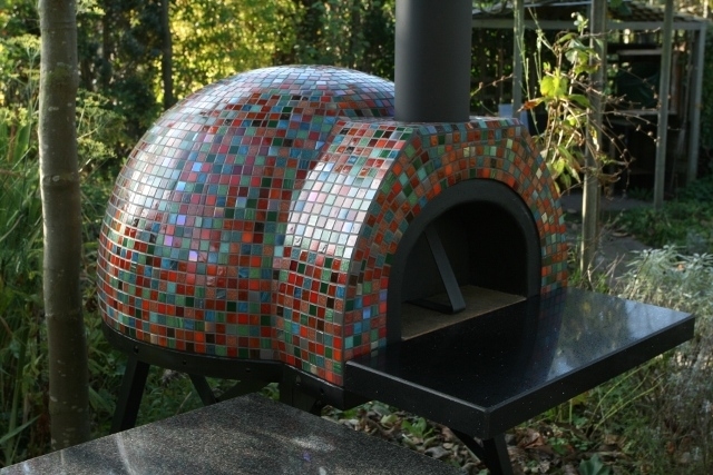 Amalfi Mediterranean portable Ofen AD60 Black Plain