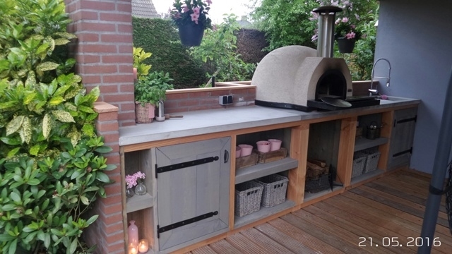 Amalfi Mediterranean portable Ofen AD60 Black Plain