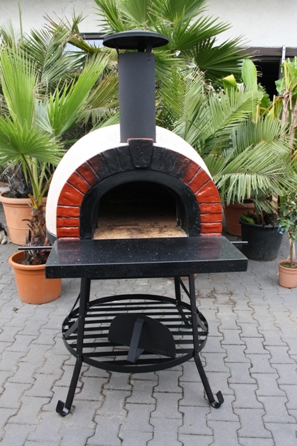 Amalfi Mediterranean portable oven AD70 Red Brick