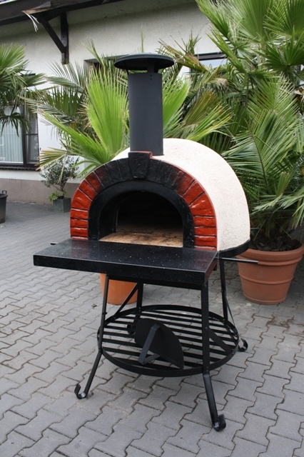 Amalfi Mediterranean portable oven AD70 Red Brick