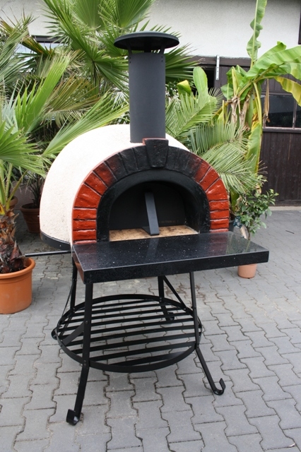 Amalfi Mediterranean portable oven AD70 Red Brick