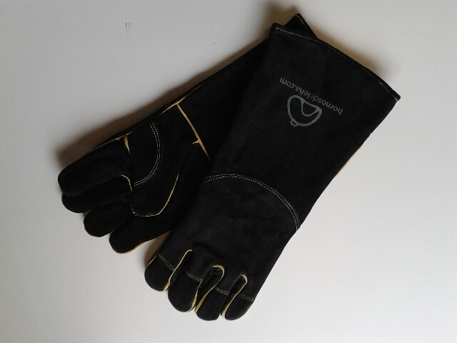 Handschoenen zwart 5 vingers