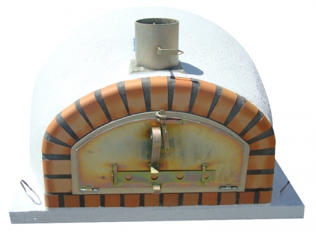 Oven Pisa 100 cm met brede deur