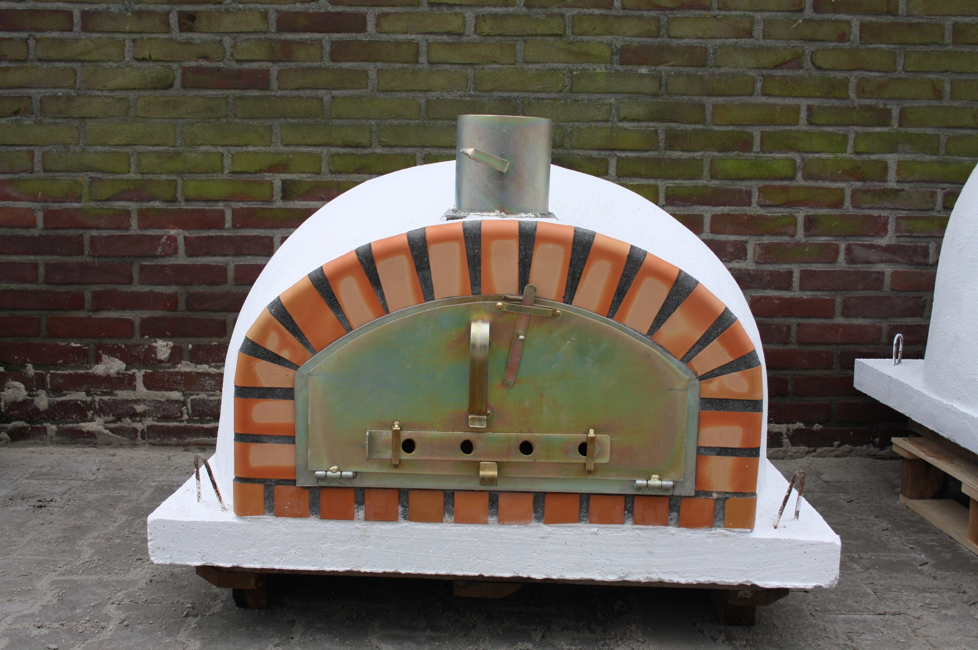 Oven Pisa 100 cm met brede deur