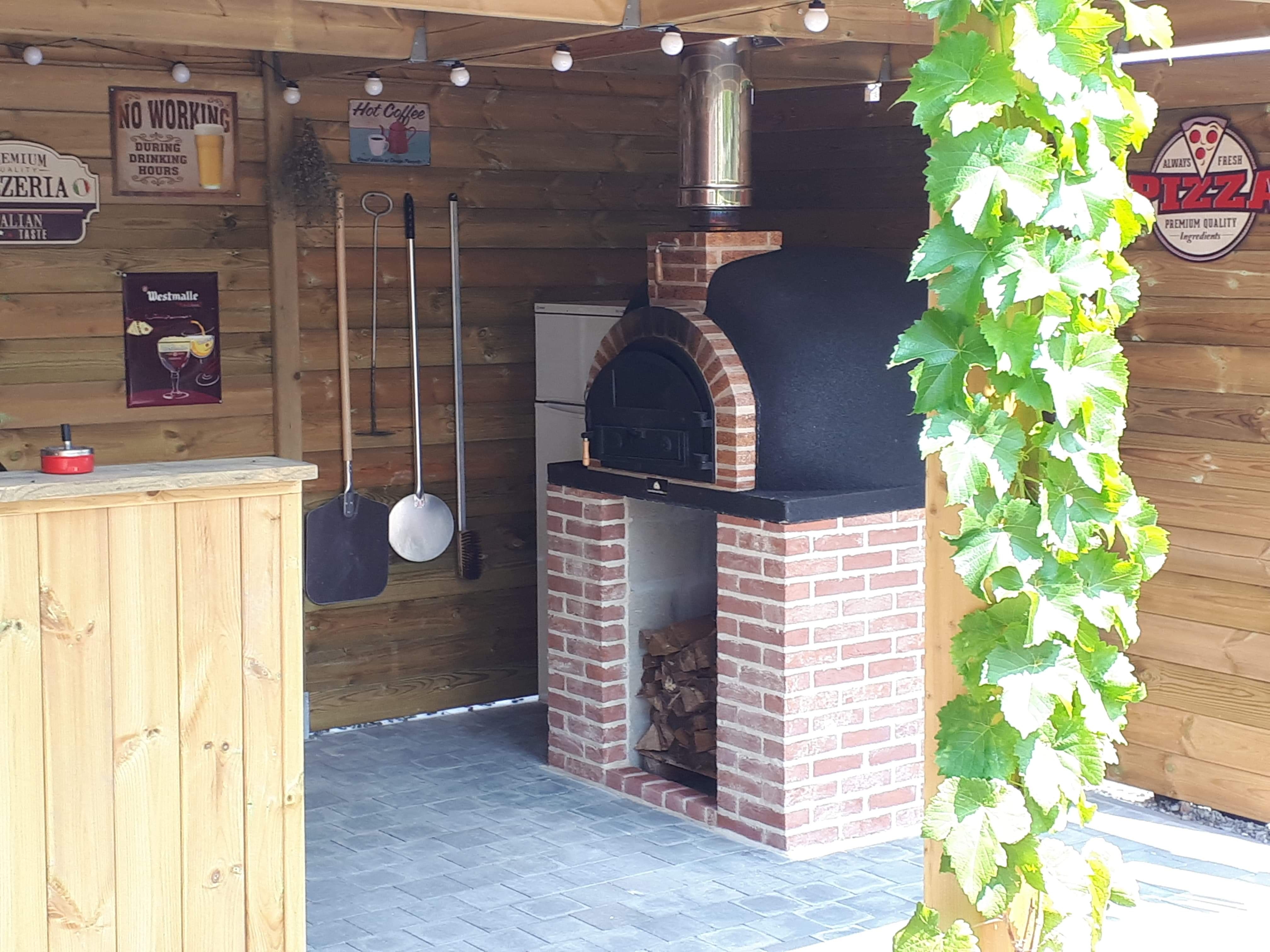 Pizzaoven Traditional Brick High Alumina 80/110 Nieuw!