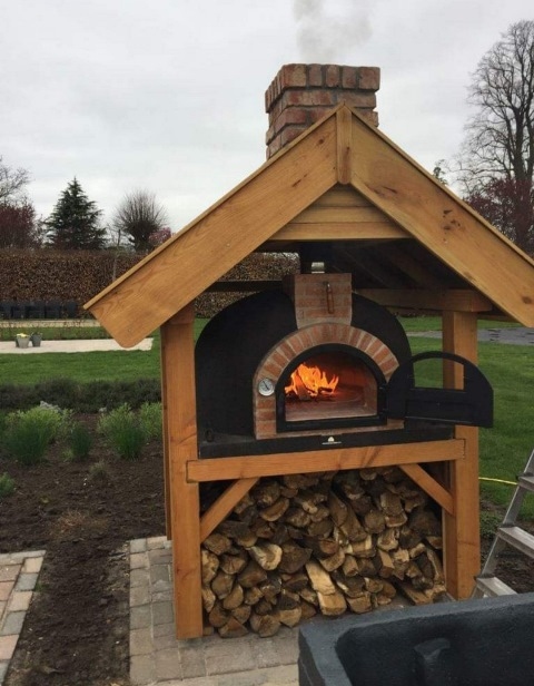 Pizzaoven Traditional Brick High Alumina 80/110 Nieuw!