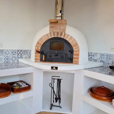 Pizzaoven Traditional Brick High Alumina 80/110 Nieuw!