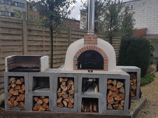 Pizzaoven Traditional Brick High Alumina 80/110 Nieuw!