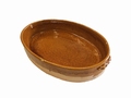 Vuurvaste ovenschaal ovaal - lengte 45 cm